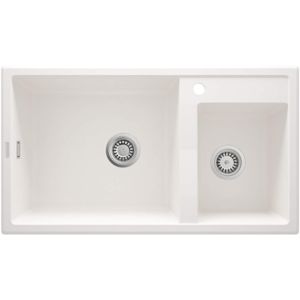 Sudopera Eridan ZQE A20B – granitna, 1.5 korito, alabaster, 88 cm