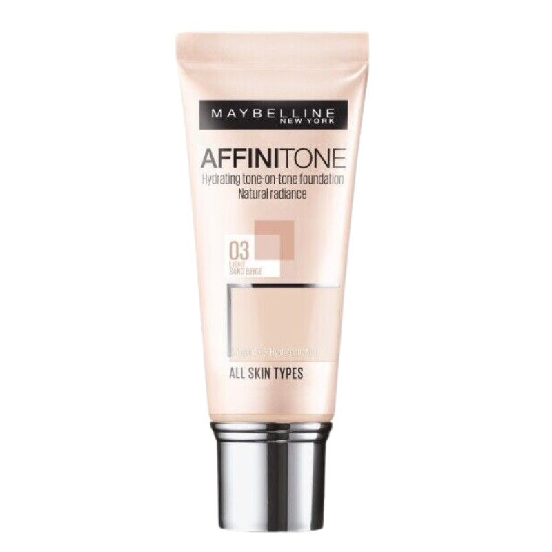 Affinitone tečni puder – 03 Light Sand Beige, 30 ml