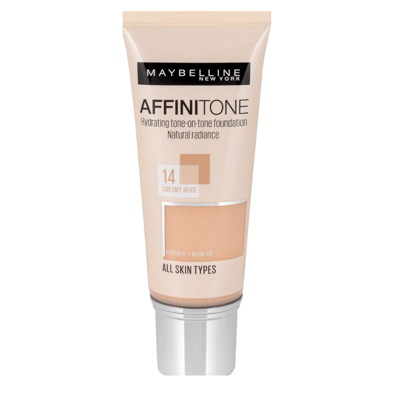 Affinitone tečni puder – 14 Creamy Beige, 30 ml