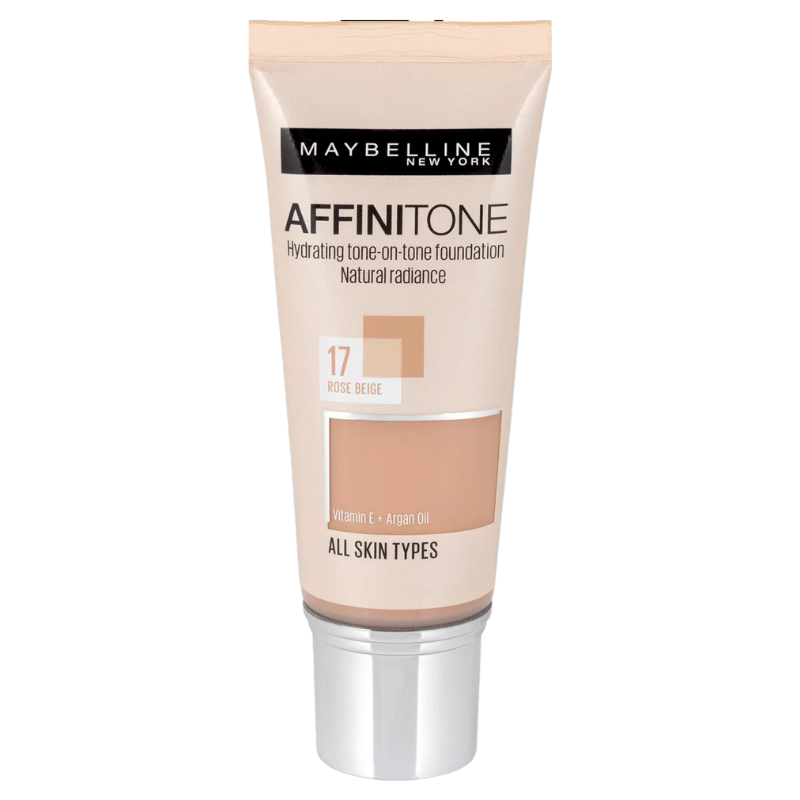 Affinitone tečni puder – 17 Rose Beige, 30 ml