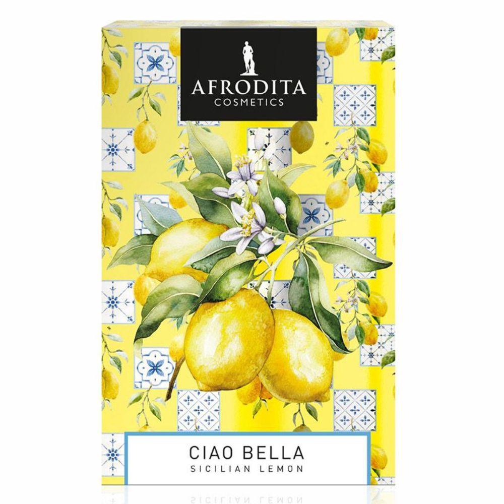Afrodita Poklon Set Sicilian Lemon – Gel za Tuširanje i Losion za Telo