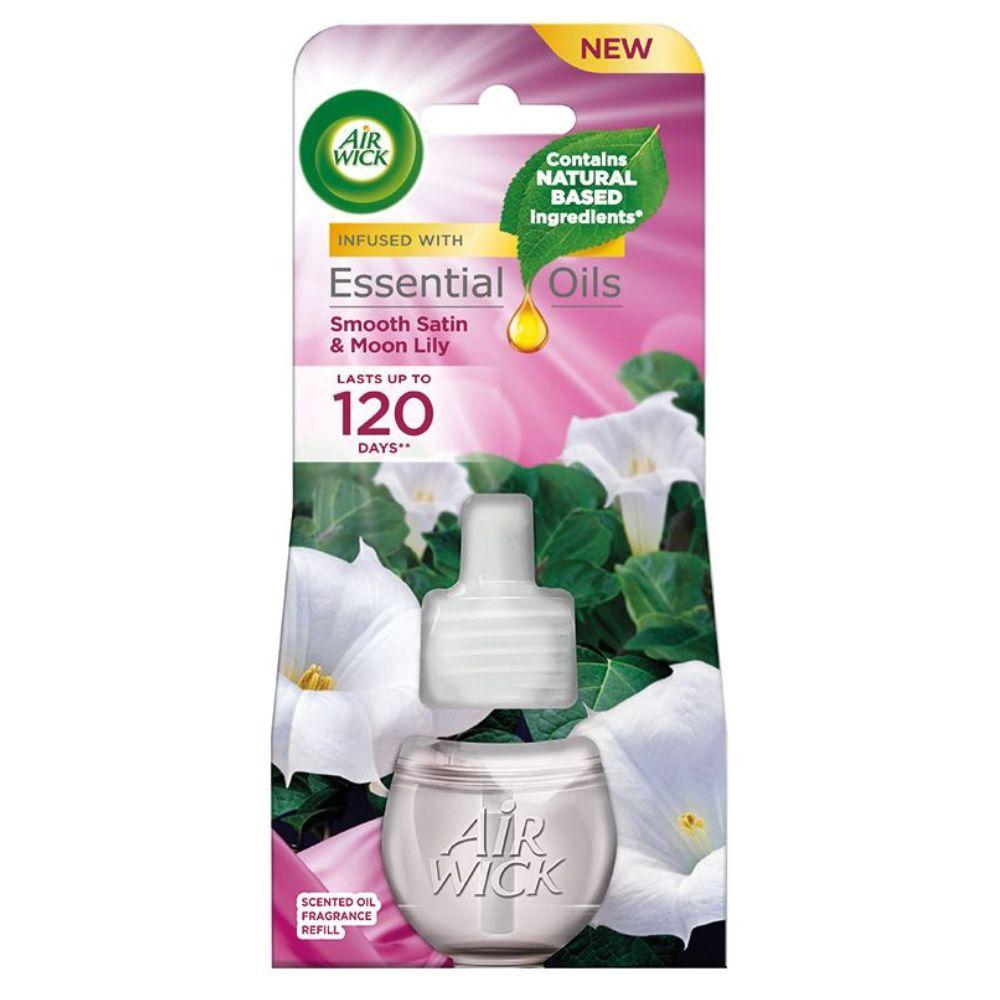 Air Wick Smooth Satin & Moon Lily - Osveživač Vazduha za Električne Isparivače - Dopuna 19ml