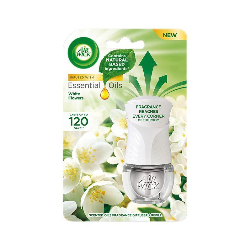 Air Wick White Flowers - Električni Aparat sa Mirisnim Uložkom - 19ml