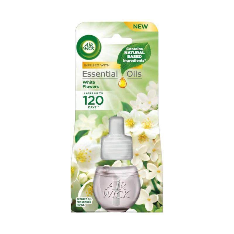 Air Wick White Flowers - Osveživač Vazduha za Električne Isparivače - Dopuna 19ml