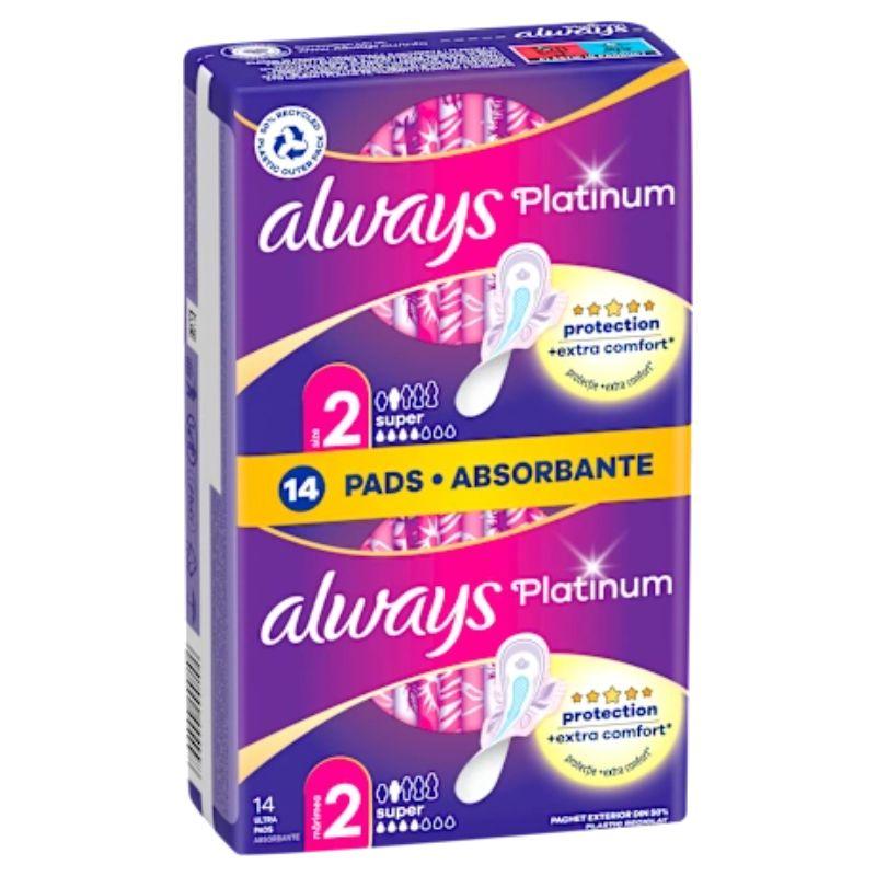 Always Platinum Super – higijenski ulošci (14 komada)