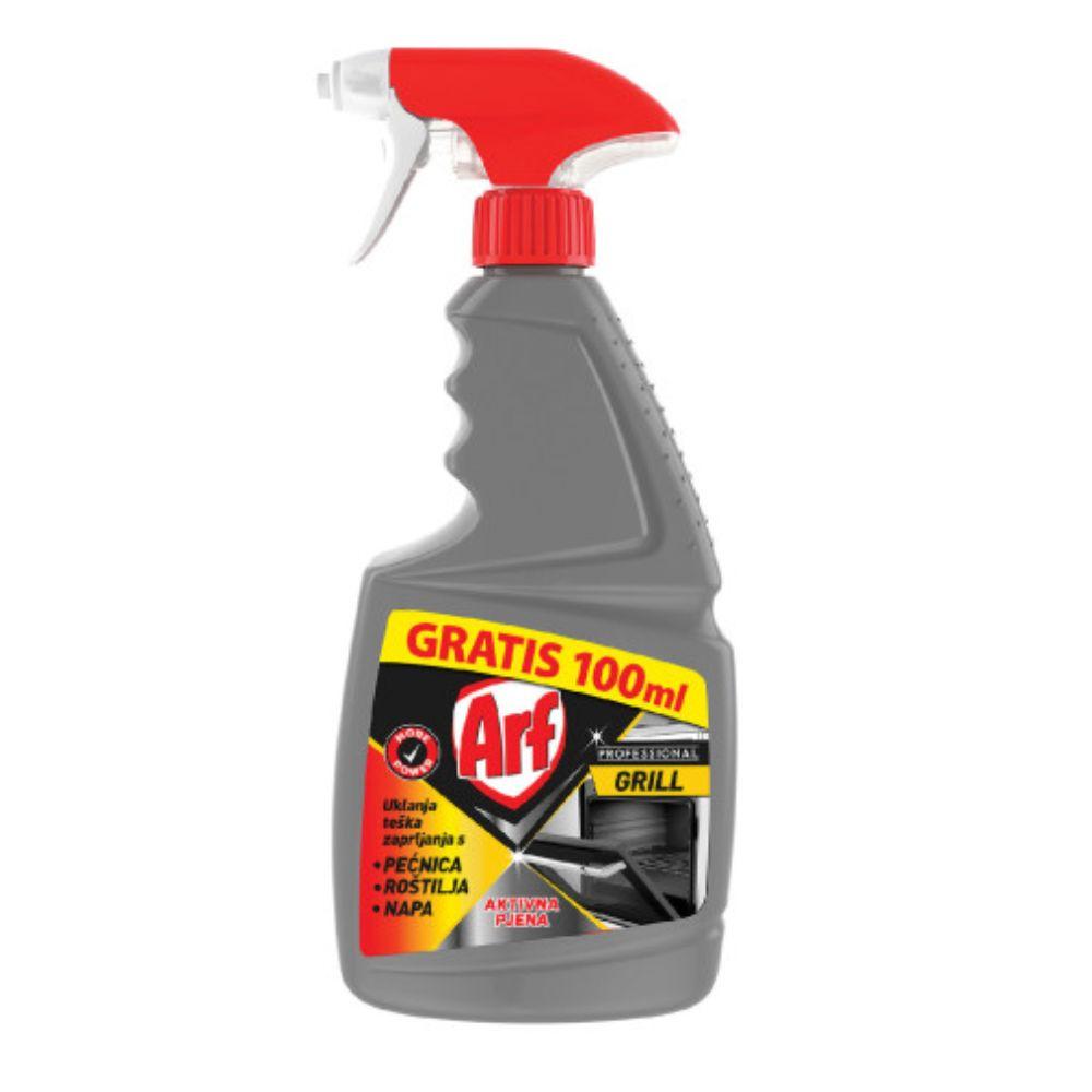 ARF Grill sredstvo za čišćenje rerni, roštilja i aspiratora aktivna pena sprej - 750ml