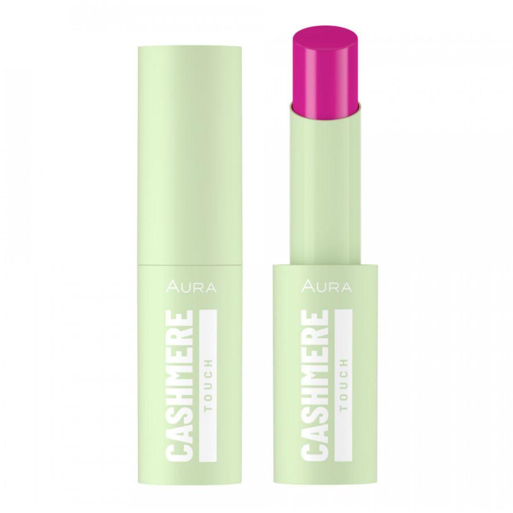 Aura Cashmere Touch ruž za usne 703 Pink Voltage kremasti karmin