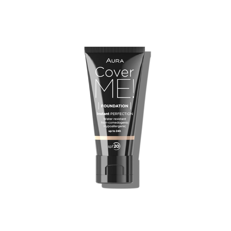 Aura Cover Me tečni puder 101 Alabaster