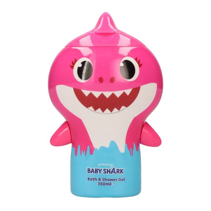 Baby Shark kupka & gel za tuširanje (roze) – 350ml