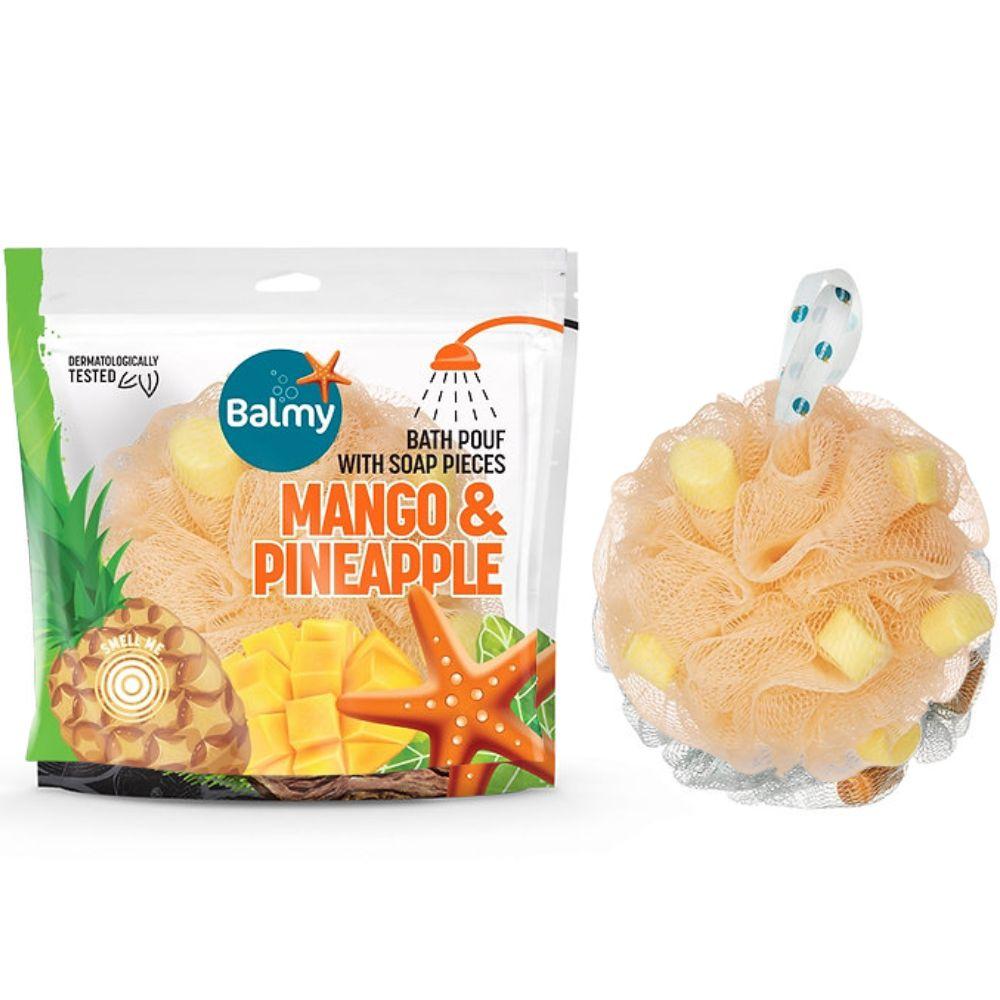 Balmy Mango & Pineapple sunđer za tuširanje sa sapunom – 75g – do 15 upotreba – miris manga i ananasa