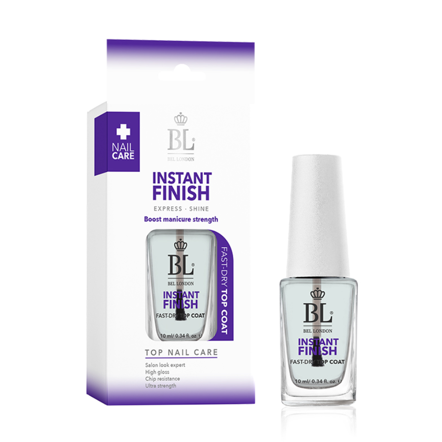 BEL LONDON - INSTANT FINISH - Fast dry top coat 10ml