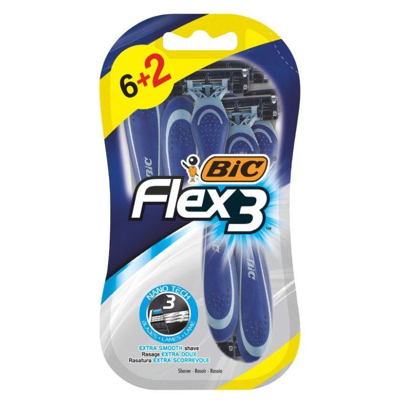 BIC Flex3 Blister – Muški brijač sa 3 oštrice