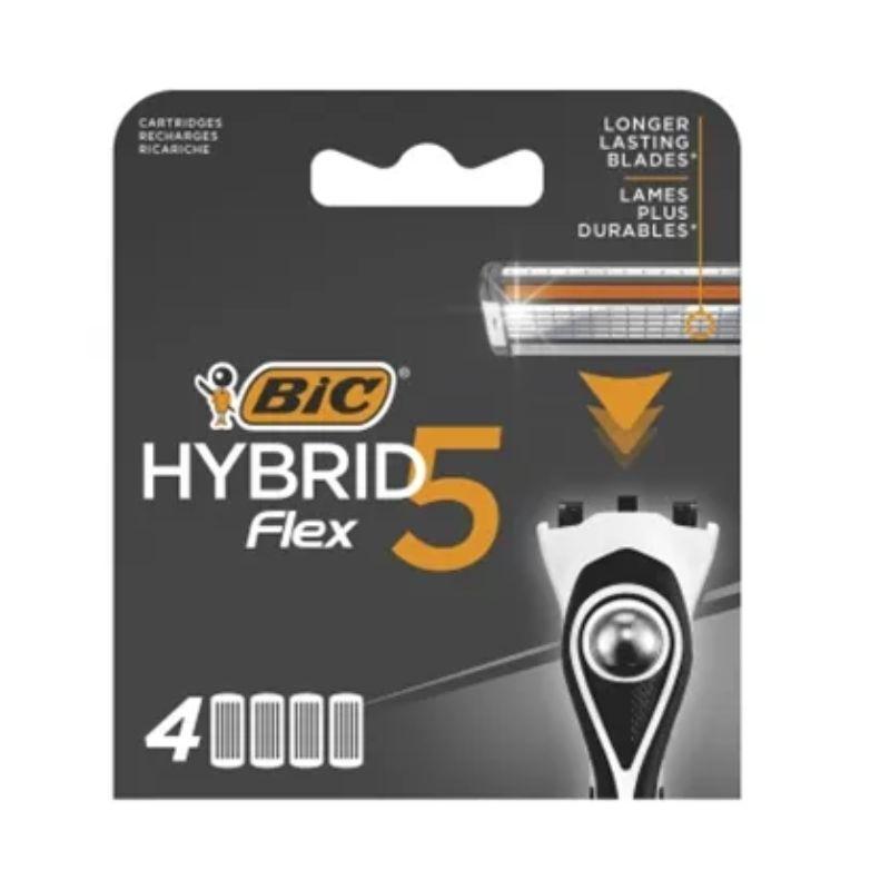 BIC Flex5 Hybrid – Muške dopune za brijač (4 komada)