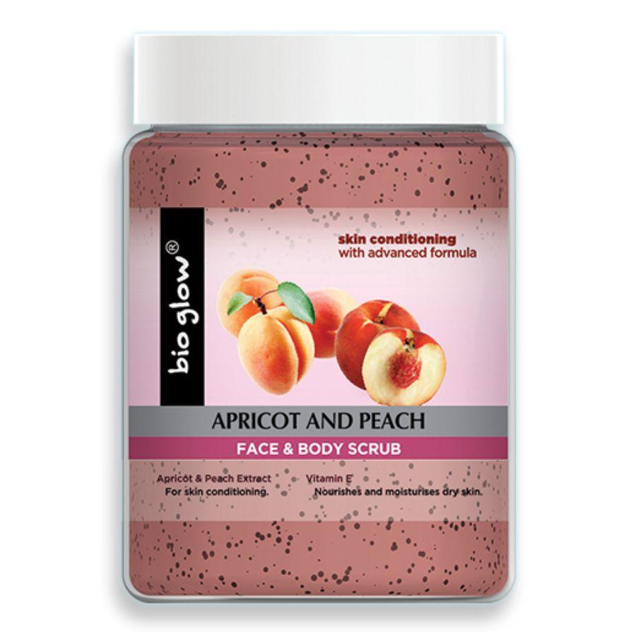Bio Glow Apricot and Peach piling za lice i telo 500ml