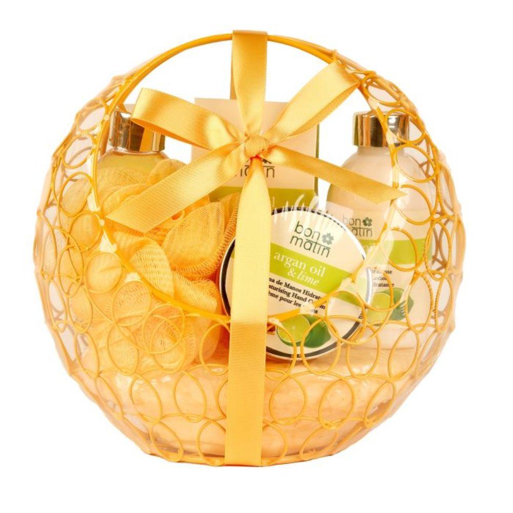 Bon Matin poklon set za negu tela frutero korpa