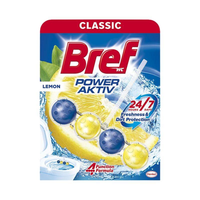 Bref Power Aktiv Lemon 4 Funkcije WC Osveživač - 50g