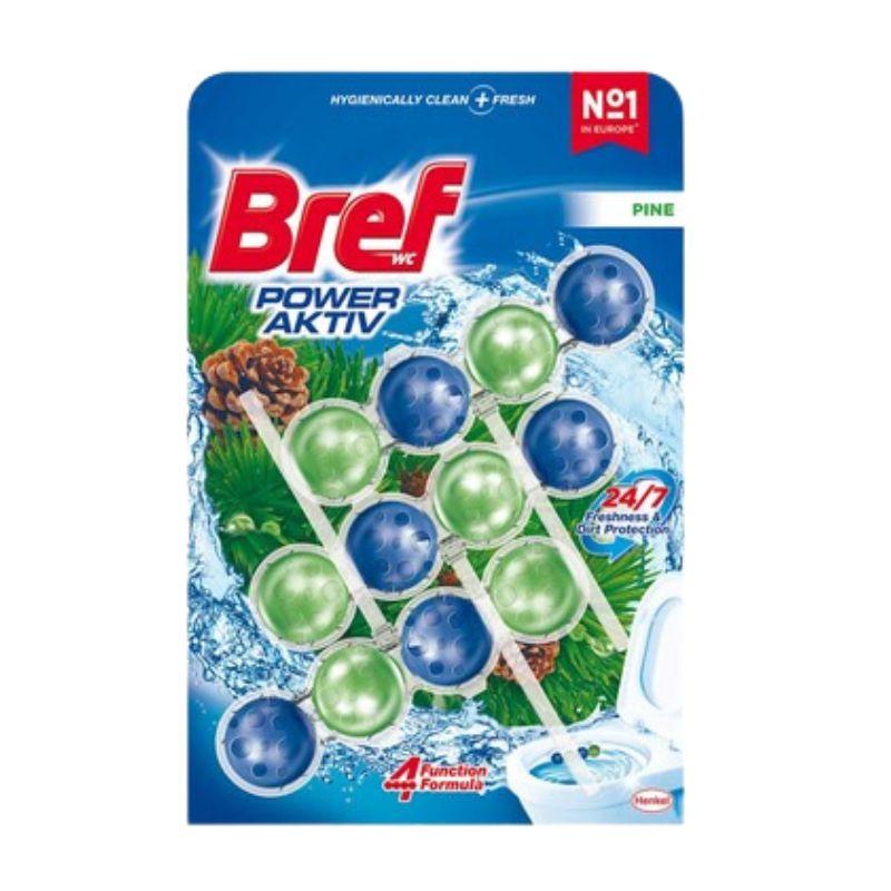 Bref Power Aktiv Pine 4 Funkcije WC Osveživač - 3x50g