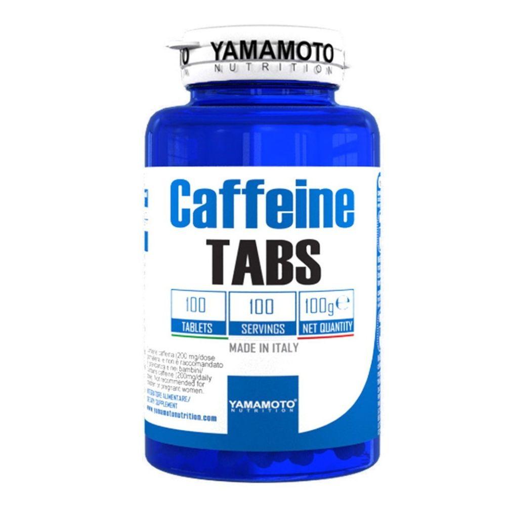 Caffeine Tabs 200 mg 100 tableta energetski stimulans Yamamoto Nutrition