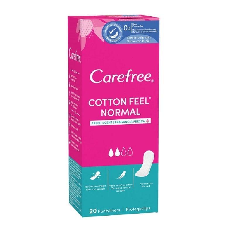 Carefree Cotton Feel Normal – dnevni ulošci (20 komada)