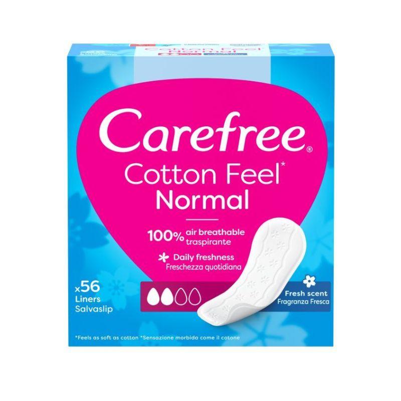 Carefree Cotton Feel Normal – dnevni ulošci (56 komada)