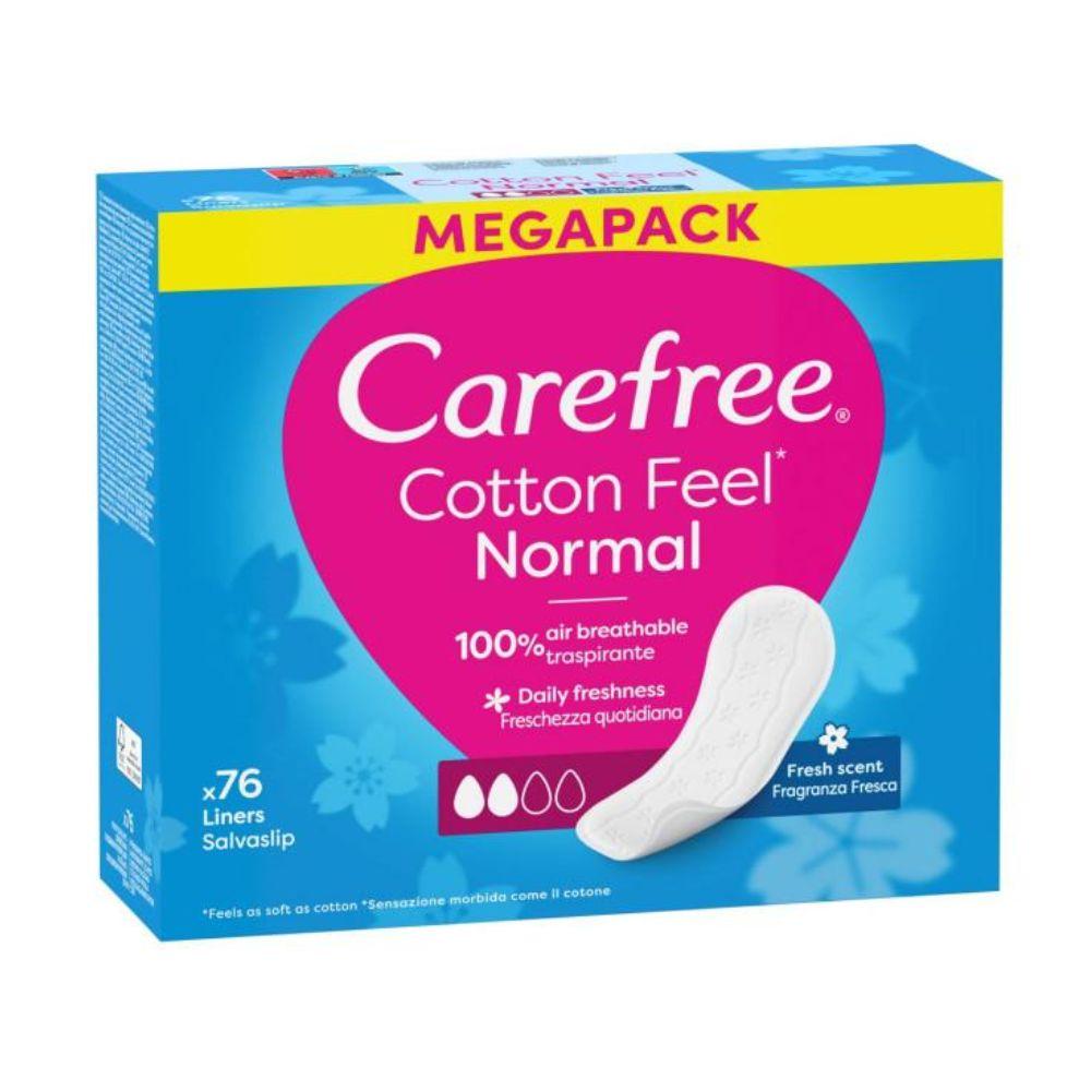 Carefree Cotton Fresh dnevni ulošci - 76kom.