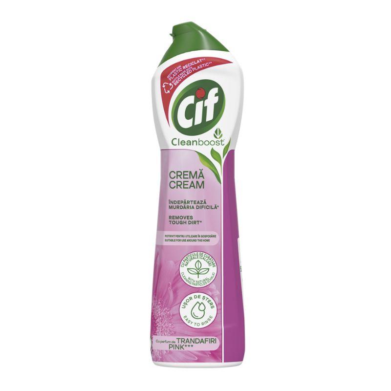 Cif Cream Pink Flower - Abrazivno Sredstvo za Čišćenje - 500ml