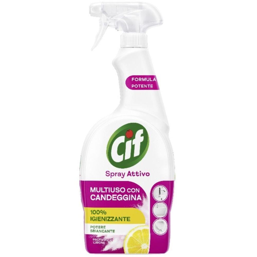 Cif Duo Active Spray Cleaner with Bleach sredstvo za čišćenje sa izbeljivačem 650ml