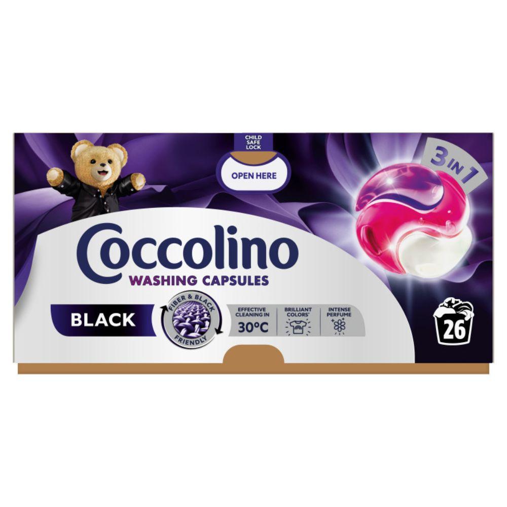 Coccolino Care 3v1 Black kapsule za pranje 26 kom