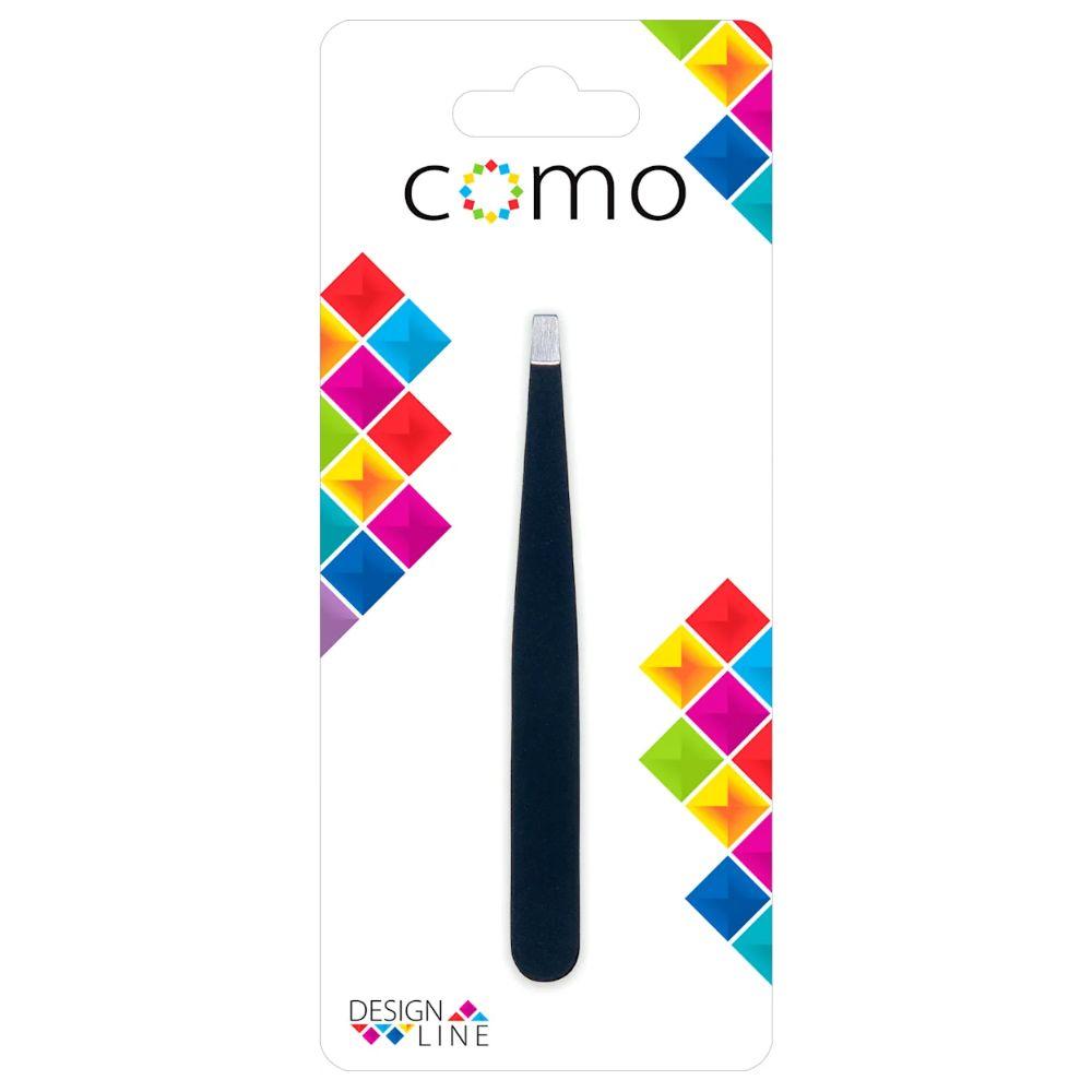 Como gumirana pinceta ravnih krajeva crna