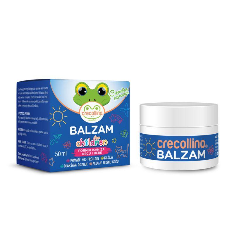 CRECOLLINO Balzam za decu i bebe – Olakšava disanje i umiruje kožu, 30 ml