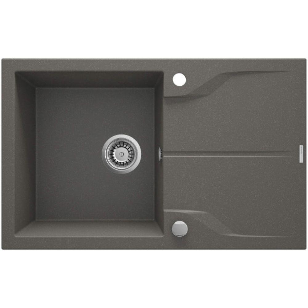 Deante Andante ZQN T113 – Granitna sudopera 78/MAN/O, antracit sa oceđivačem