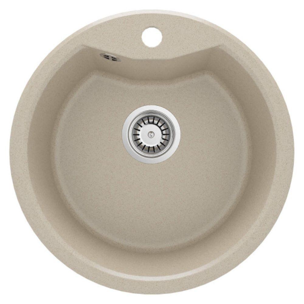 Deante Fiesta Solis 48/SD ZRS 7803 granitna sudopera – 1 korito, pesak, 48 x 48 cm