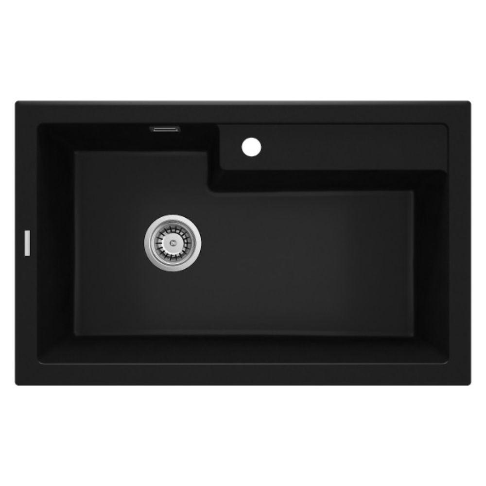 Deante granitna sudopera Eridan ZQE N10B – crna