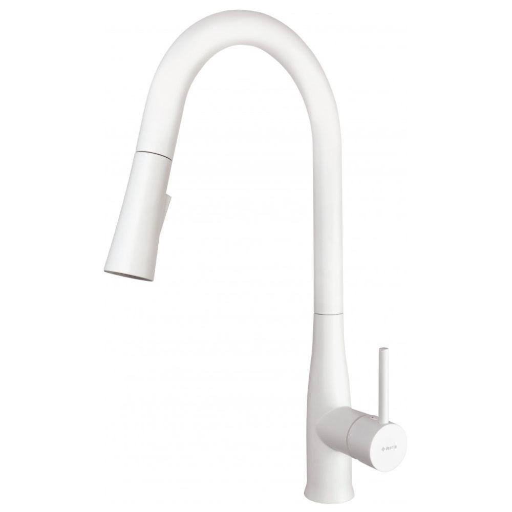 Deante Lukrecja BDH A72M – Jednoručna kuhinjska slavina sa tuš glavom, hrom