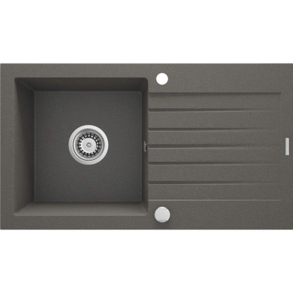 Deante sudopera Zorba ZQZ T113 – granitna sudopera sa oceđivačem, antracit, 78 cm