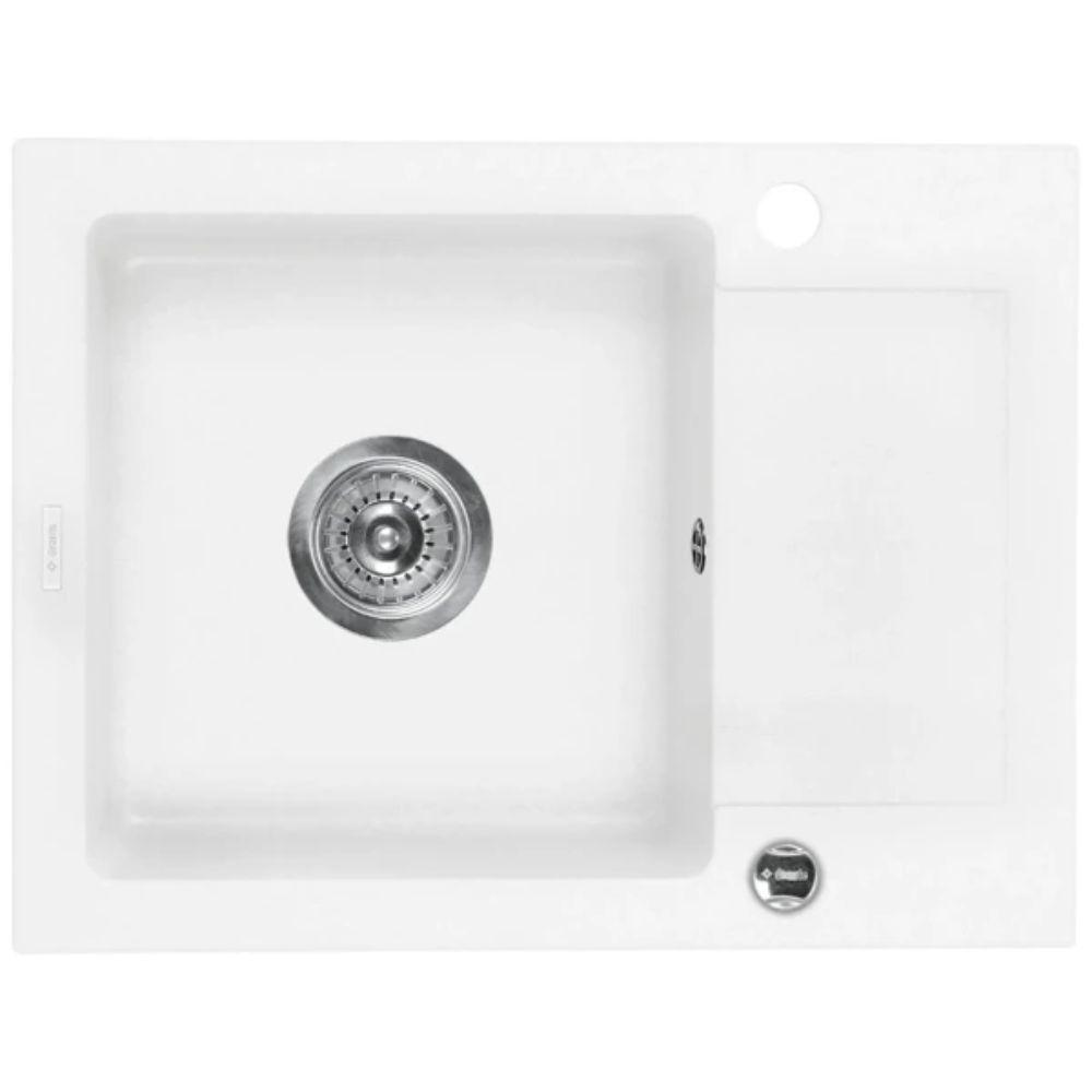 Deante Zorba ZQZ A11A granitna sudopera 58cm alabaster 1 korito