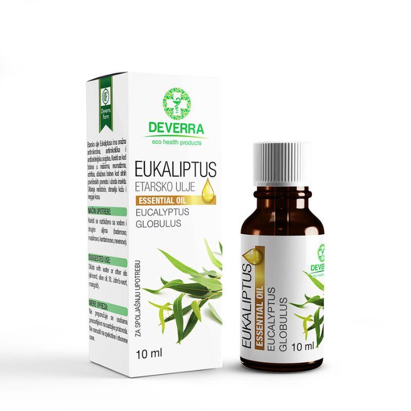 Deverra Etarsko ulje Eukaliptusa, 10 ml