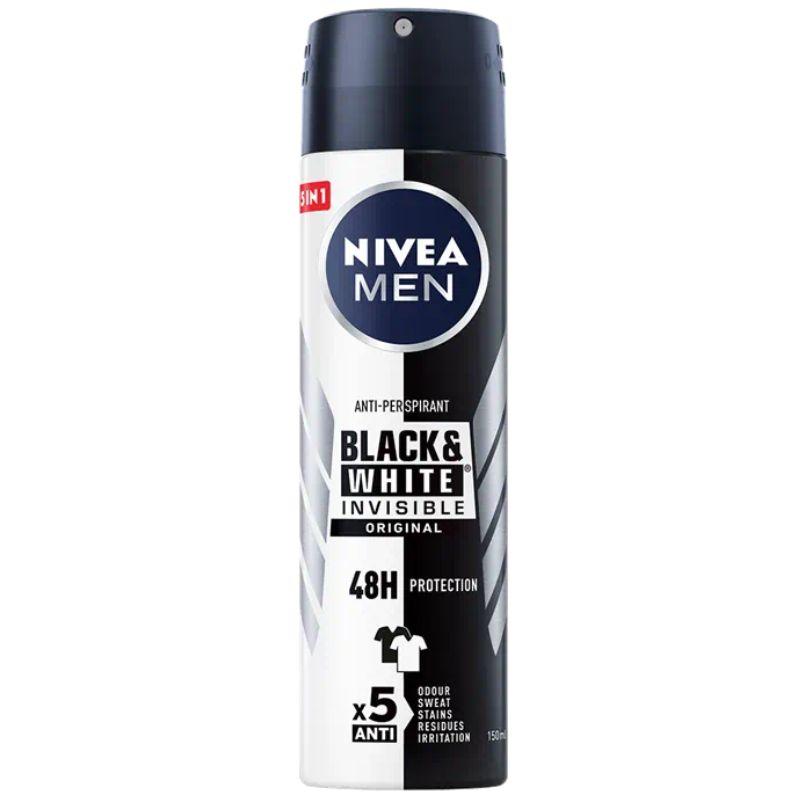 Dezodorans u spreju Black & White Invisible Original 150ml Nivea