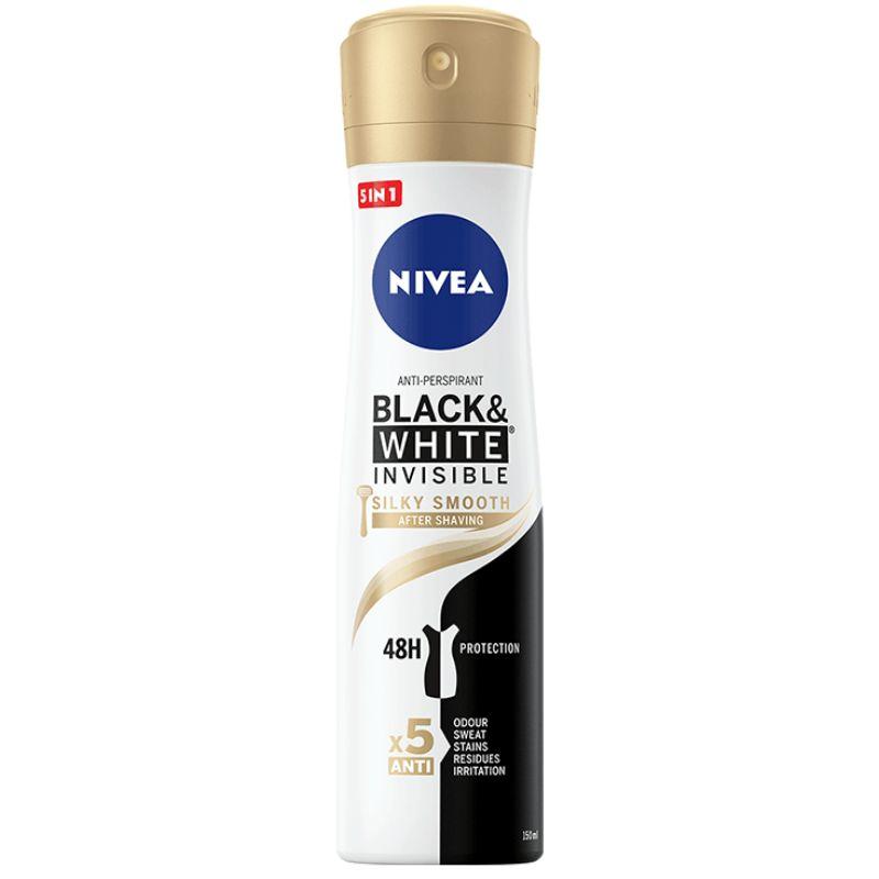 Dezodorans u spreju Black & White Invisible Silky Smooth 150ml Nivea