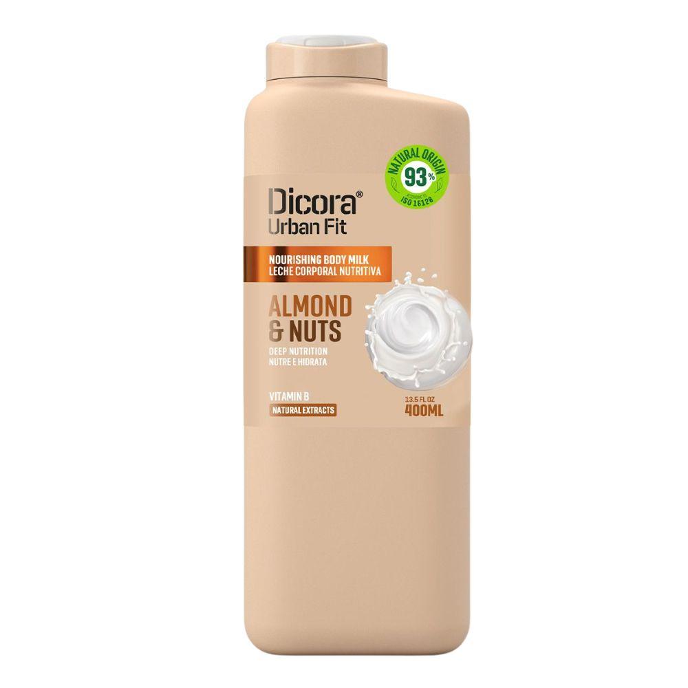 Dicora Urban Fit mleko za telo vitamin B badem i orah 400ml