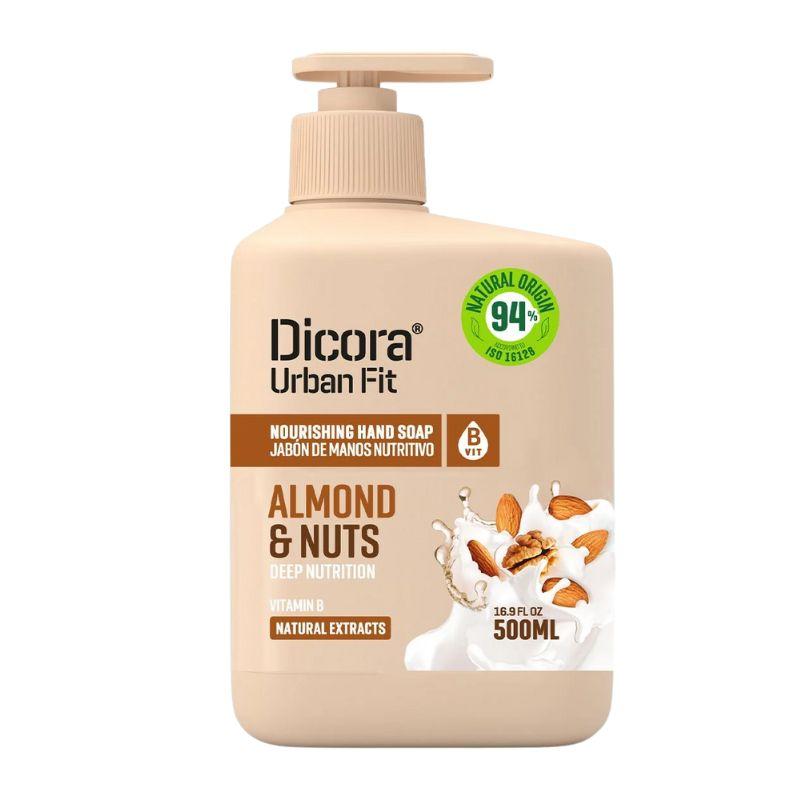 Dicora Urban Fit tečni sapun za ruke vitamin B, badem i orah – 500ml