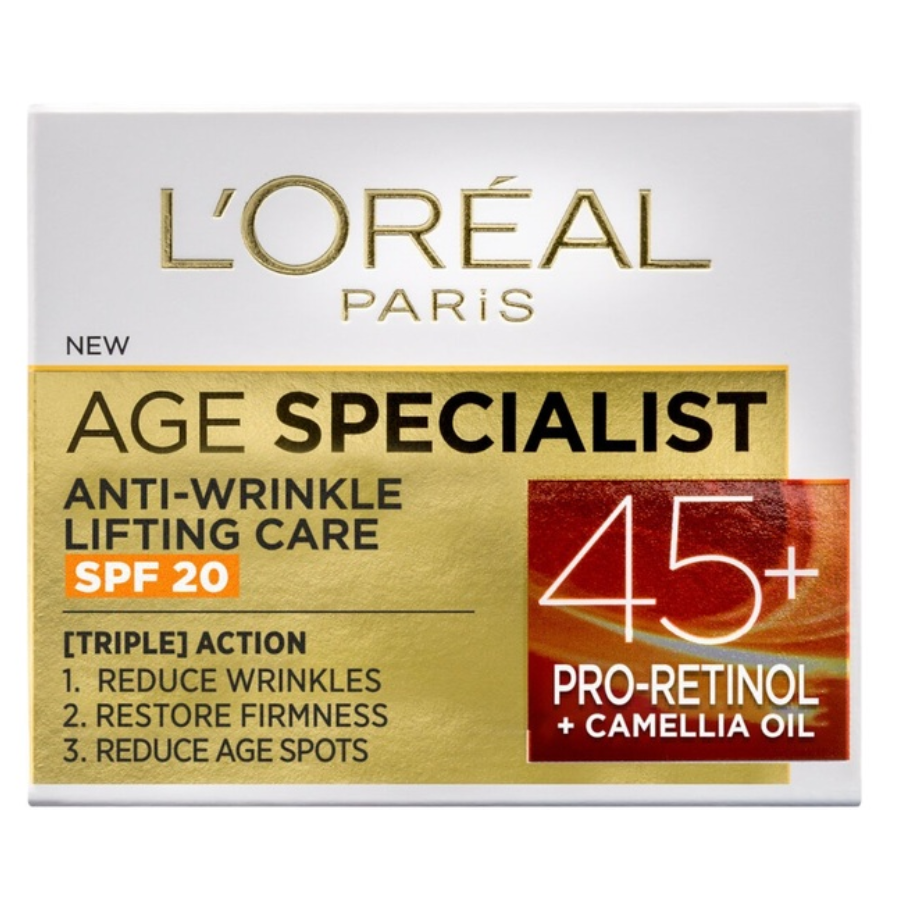 Dnevna krema Age Specialist SPF 20 45+ 50ml LOreal Paris