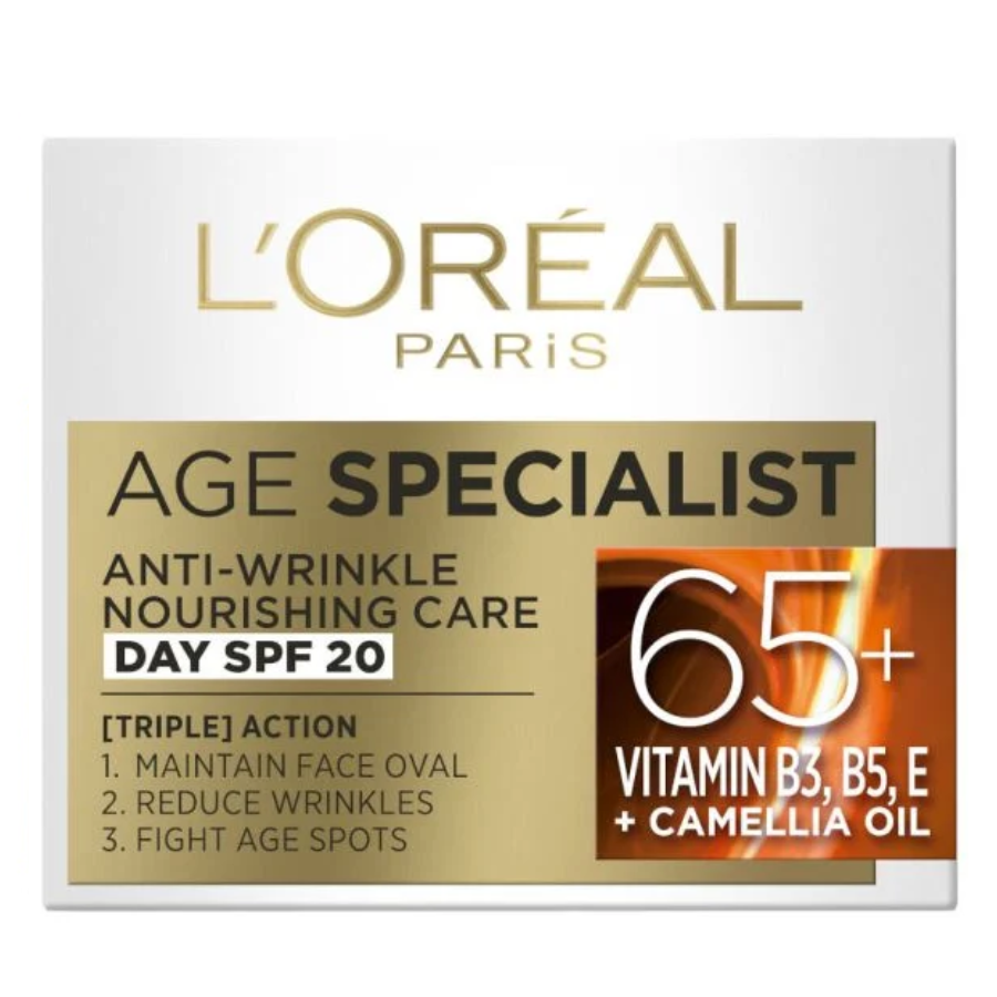 Dnevna krema Age Specialist SPF 20 65+ 50ml LOreal Paris