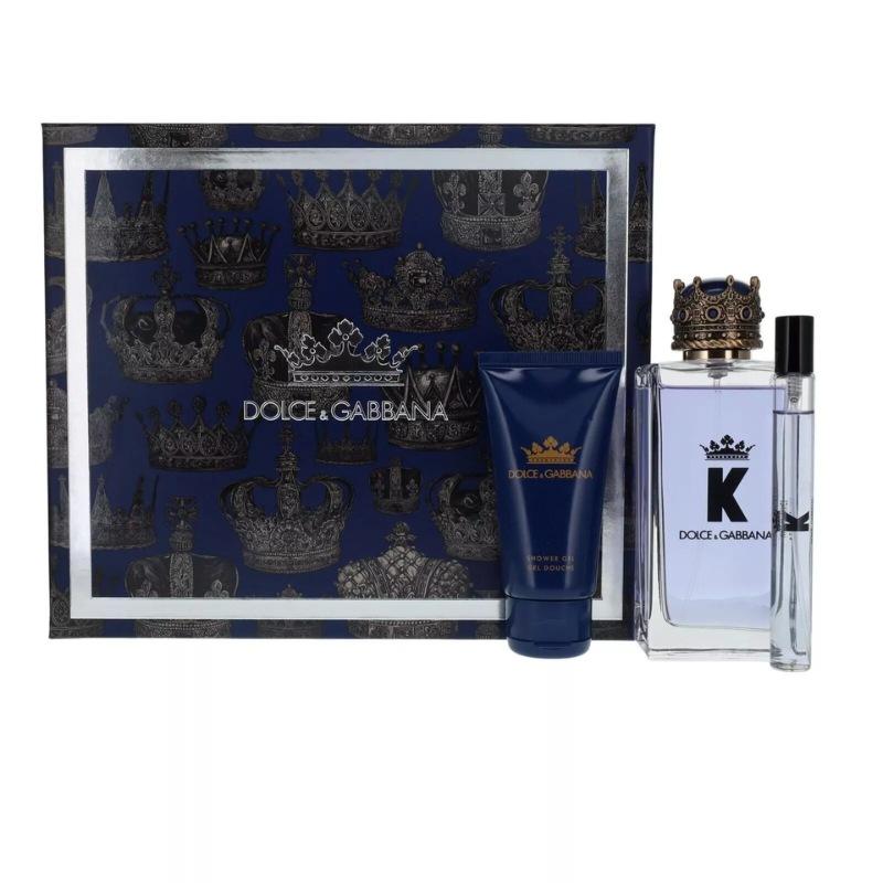 Dolce & Gabbana Set za Muškarce - EDT 100ml + EDT 10ml + Gel za Tuširanje 50ml