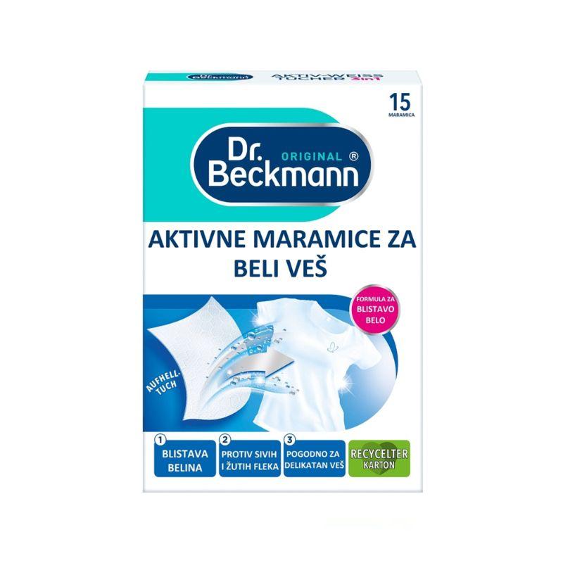 Dr. Beckmann Aktivne Maramice za Beli Veš - 15 Kom