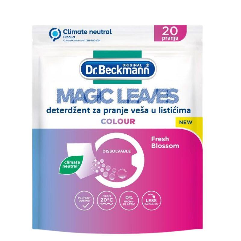 Dr. Beckmann Magic Leaves Colour - deterdžent za pranje veša u listićima - 20/1