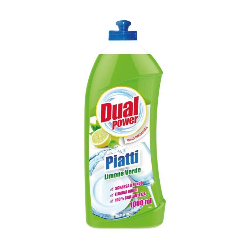 Dual Power Piatti Limone Verde Tečnost za Sudova - 1000ml