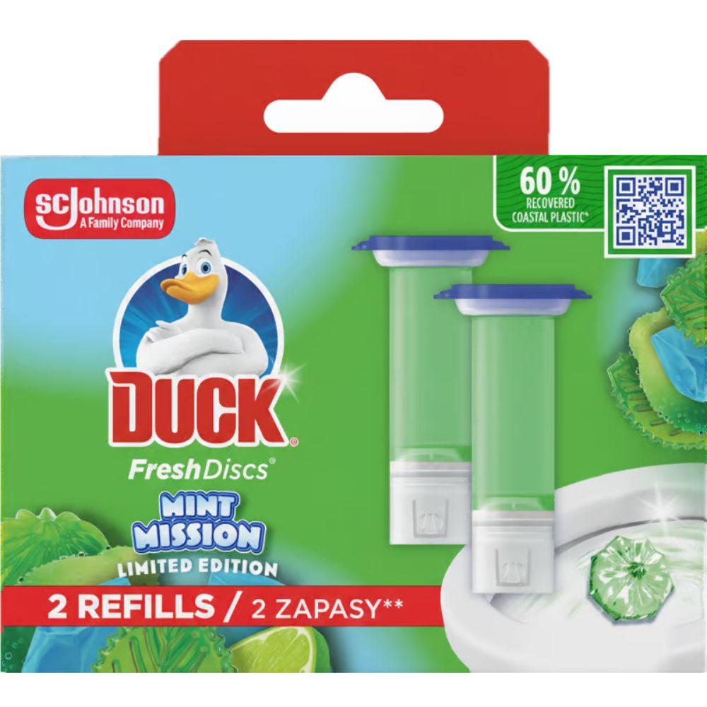 Duck Fresh Discs Mint Mission Duo WC gel diskovi 2 x 36ml
