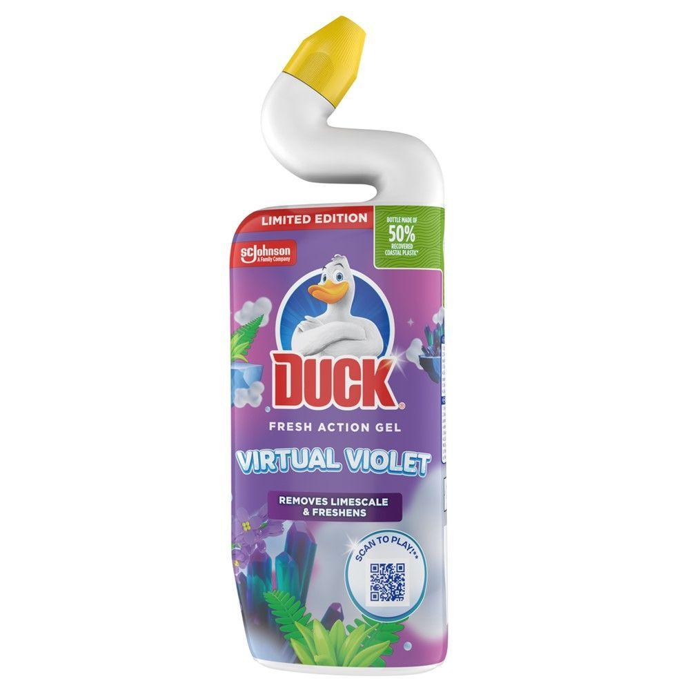 Duck Virtual Violet WC tečni biocid za čišćenje sanitarija 750 ml