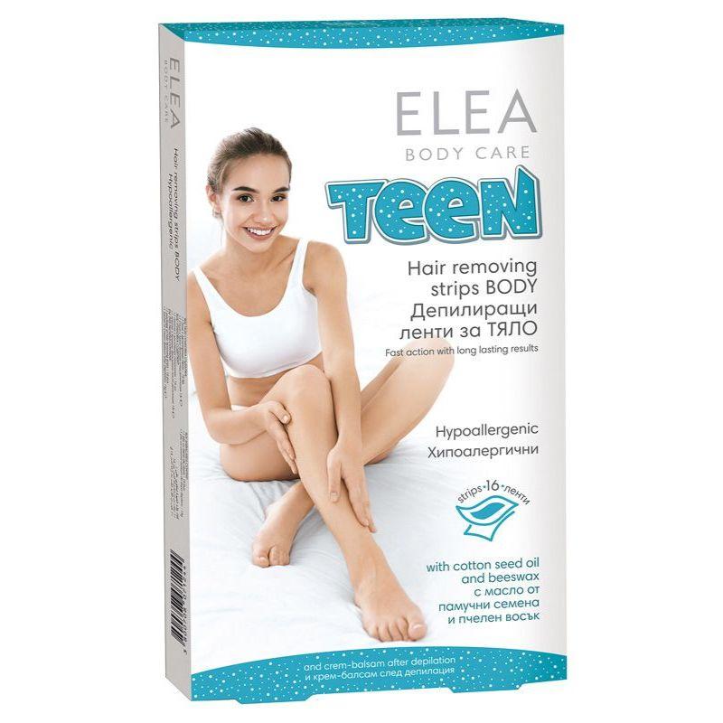 ELEA TEEN Trake za depilaciju tela, 16 kom.